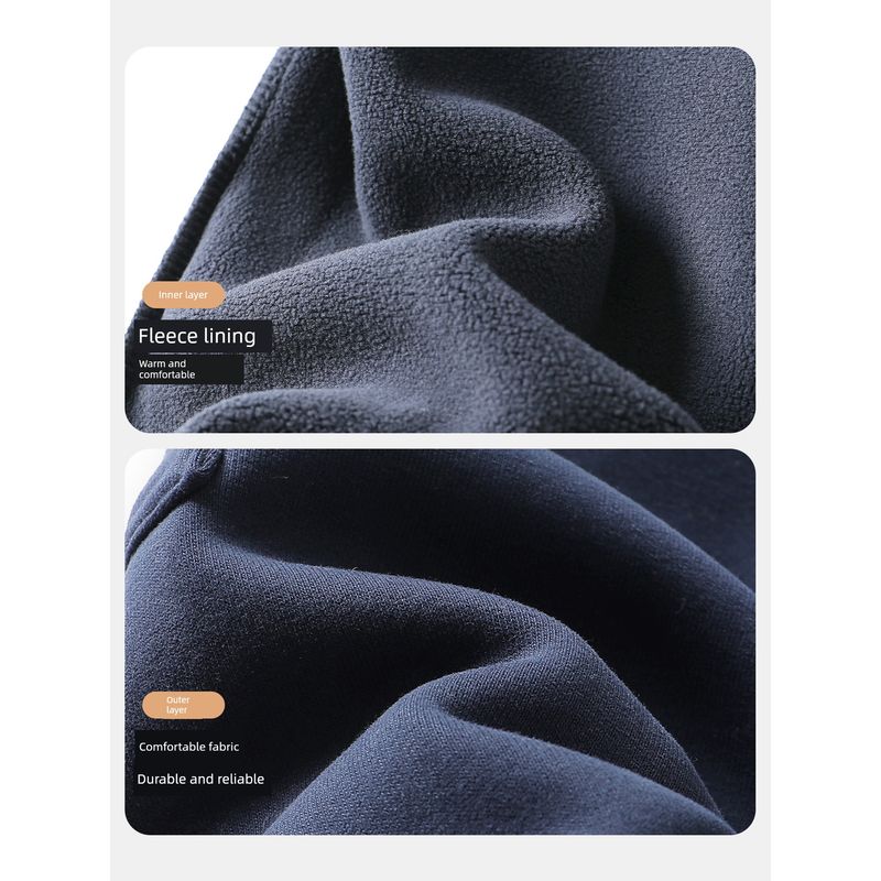 Right European Style Boys' Casual Fleece-Lined Thickened Sweatpants Winter Wear 2025 New Children's Toddler Pants