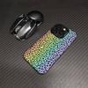 Классический чехол для телефона с леопардовым принтом и гепардом для iPhone 17 16 15 14 13 12 11 Pro Max Plus Серебристый цвет