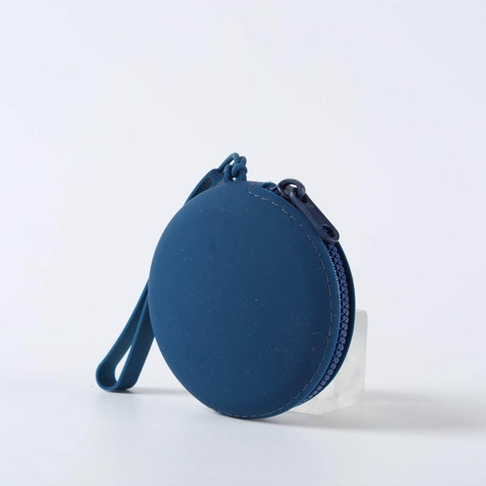 Дорожная сумка на молнии, силиконовая косметичка, переносной кошелек для монет для женщин и девочек