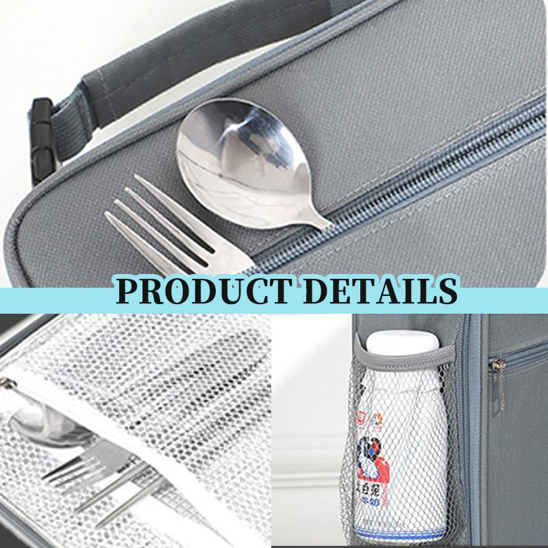 For KIA Car Logo Bento Box Organiser Single Shoulder Lunch Storage Bag Sportage Soul Picanto Stonic Venga Sorento ForteFI2