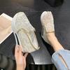 Fashion 2025 Aesthetic Summer Wedge Heel Ladies Footwear Y2k Fashion Walking On Offer Daily Routine Deals Stylish Original Women's Shoes
