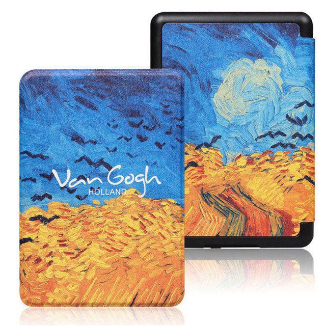For Kindle Paperwhite 11th Smart Case Painted Premium Cover for Kindle 10th Magnetic Protective Slimshell for Kindle Oasis 9th