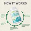 Organic aloe vera capsules, support gut health, immune health, suitable for both men and women.