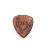 Guitar Picks Plectrum Solid Wood Fingerpicks Musical Instrument Accessories