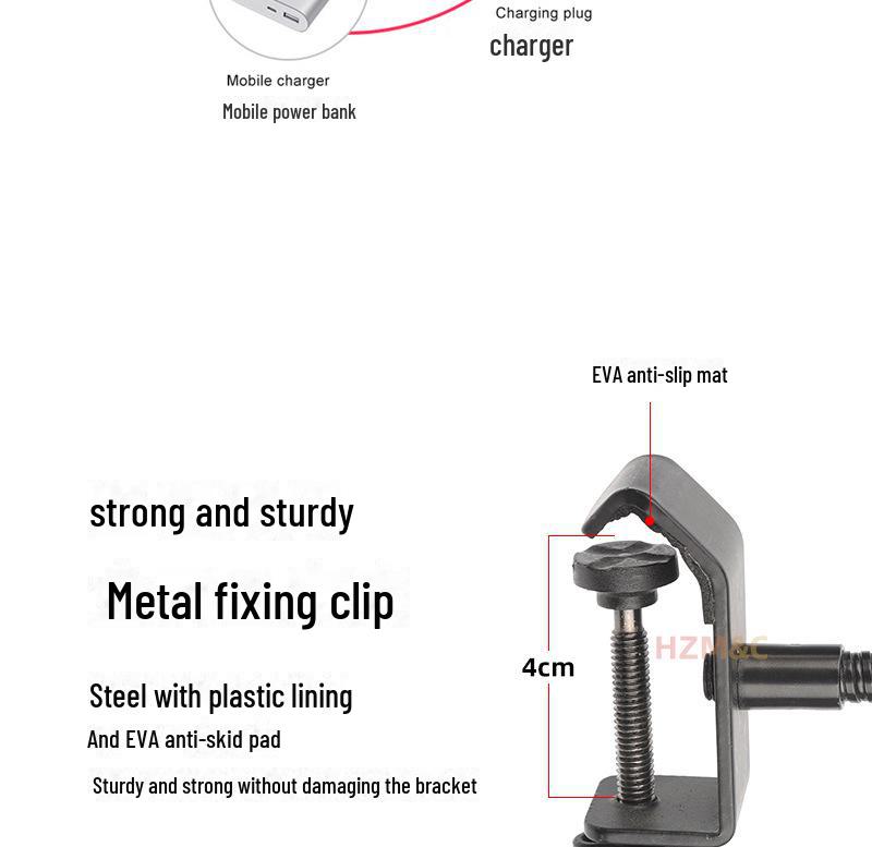 Комплект консольных кронштейнов NB-35 с сеткой от брызг для мобильного телефона и микрофона при прямой трансляции