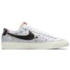 Nike Кроссовки Blazer Low 77 с брызгами краски, обувь для скейтбординга DJ1517-100