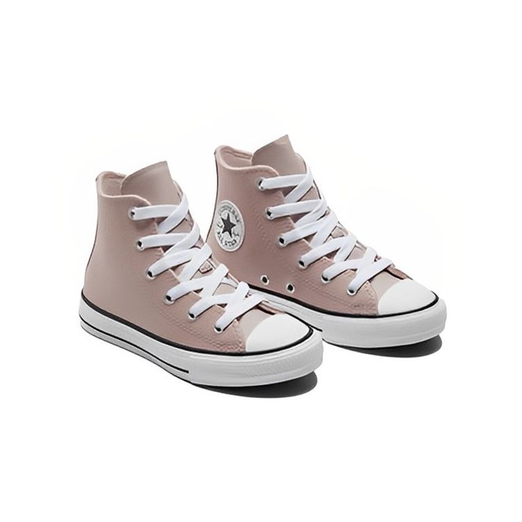 Converse Детские парусиновые кеды Chuck Taylor All Star High Top Детские кроссовки Серые A03211C
