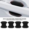 Наклейка на ручку двери автомобиля Защитная пленка Защитная накладка на дверную чашу Универсальная защитная накладка на ручку автомобиля с защитой от царапин