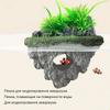 Aquarium Micro Decoration Rockery Retro Climbing Pet Fish Tank Landscaping Ornaments Stone Shrimp Hiding House