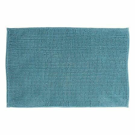 Chenille Bath Mat 80x50 Blue