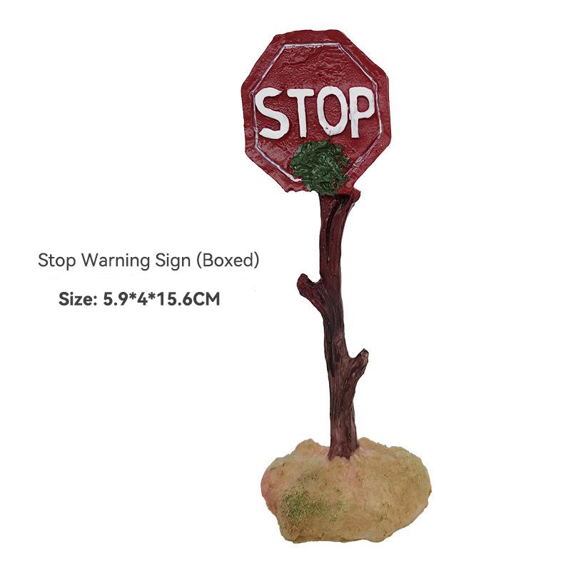 1 шт. креативные предупреждающие знаки из смолы для украшения аквариума знаки для аквариума поделки украшения аквариума акваскейп