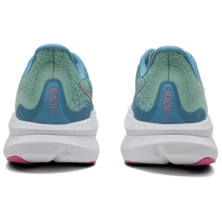 HOKA One One Mach 6 Удобные Универсальные Прочные Низкие Повседневные Кроссовки для Бега Мужские Кроссовки Зеленые 1147790-AFF