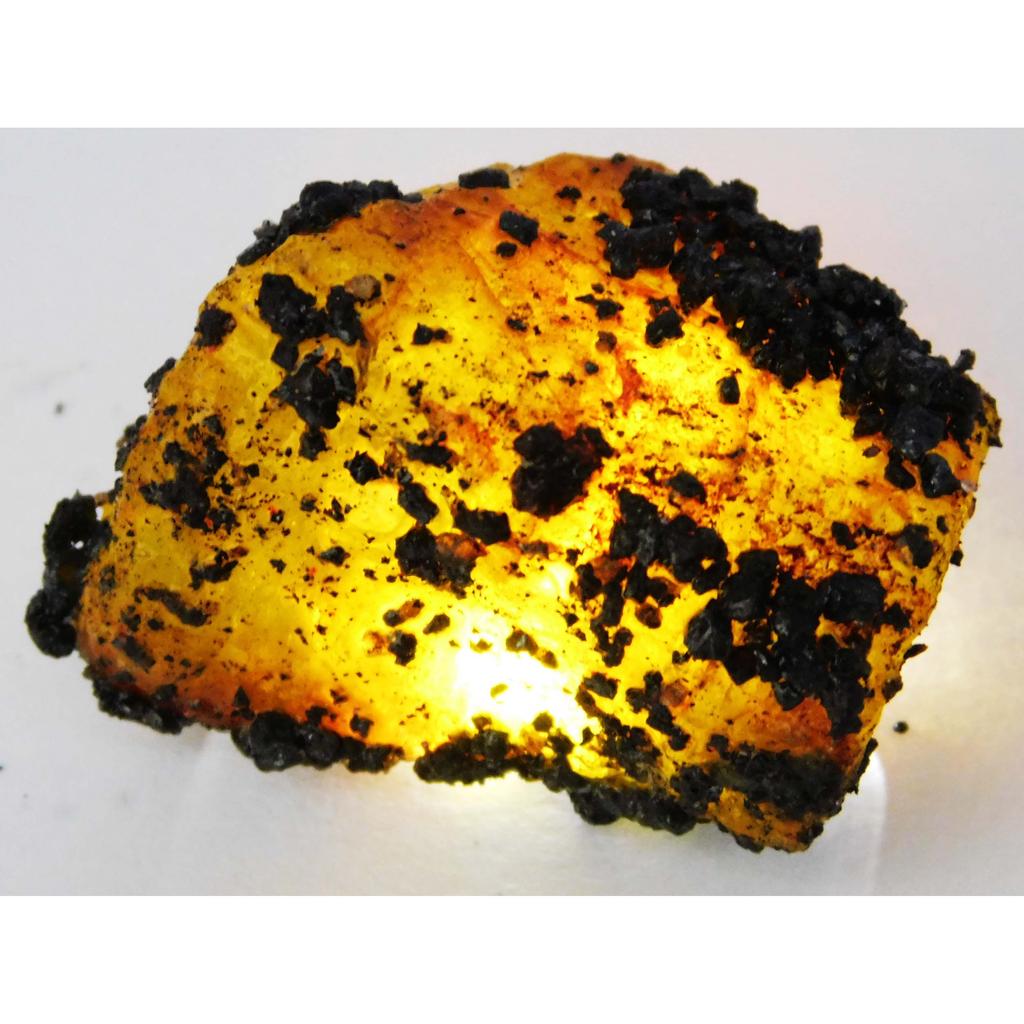 129.6 Ct Natural Yellow Sapphire Rough Earth Mined Rare Loose Gemstone
