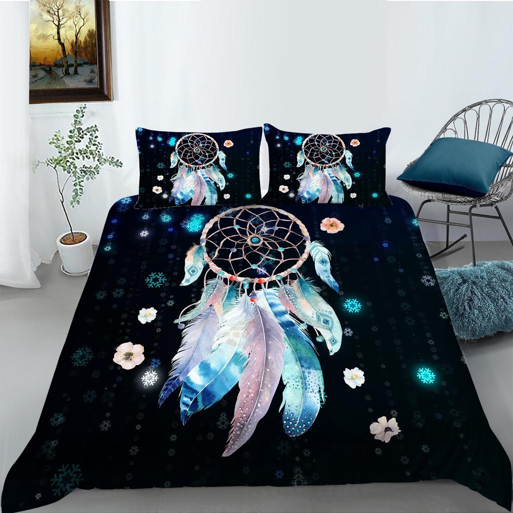 Dream Catcher Series Bedding Two Or Three Pieces 3D Digital Printing Polyester