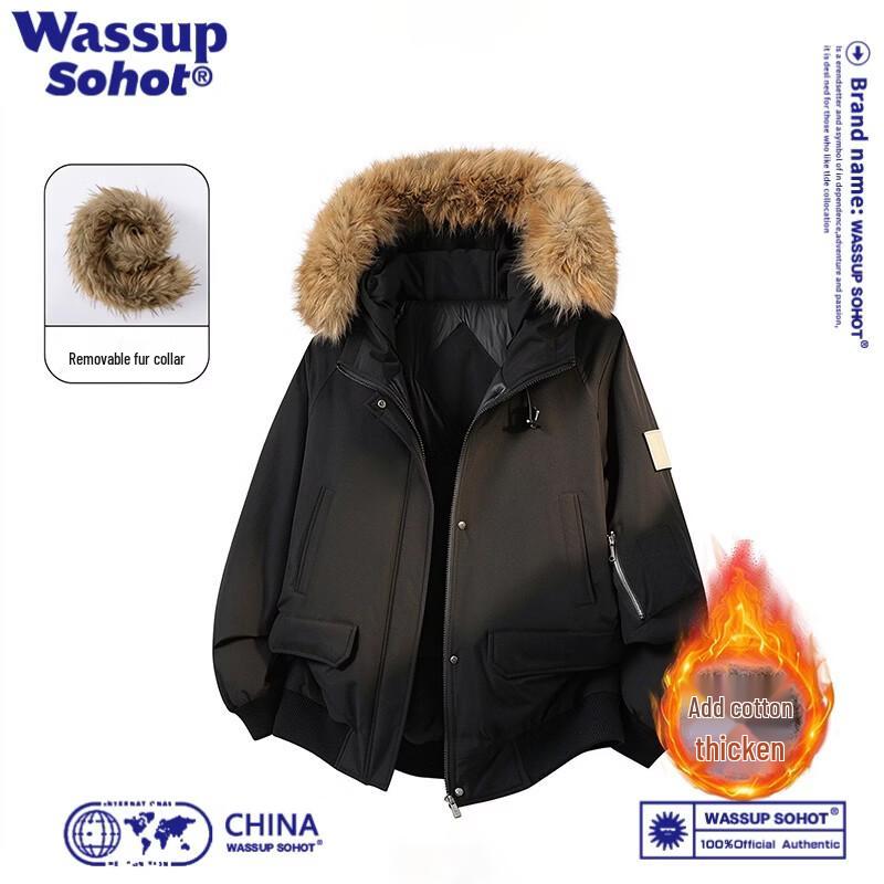 Парка Sohot для мужчин с меховым воротником