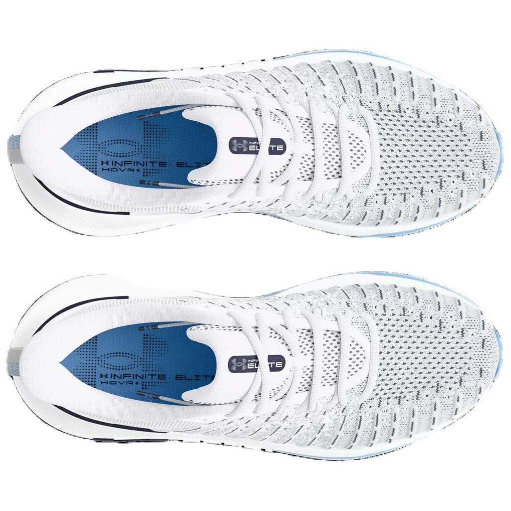 Under Armour HOVR Infinite Elite White Halo Grey Women Sneakers Midnight-Navy 3027199-102