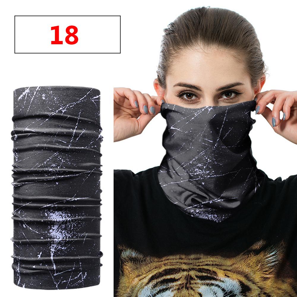 Sports Headwear Dustproof Fishing Magic Turban Scarf Men Women Head Face Neck Sunshade Collar Gaiter Tube Outdoor Bandana