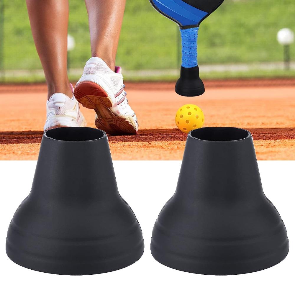 2pcs Rubber Ball Picker Upper Lightweight Paddle Ball Picker Tennis Ball Retriever Sports Gear