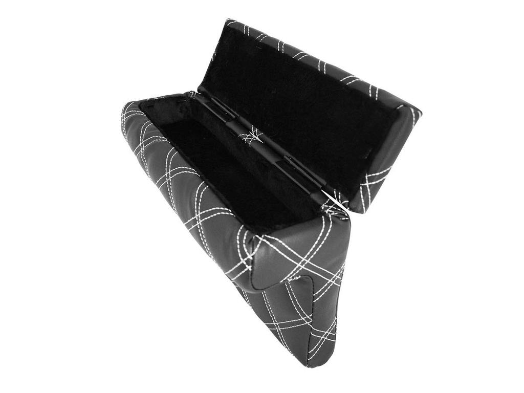 Armrest Console Box with Storage Compartment for Toyota Regius 200 Series Super and Right Set with White TRISTAR'S Hiace, Ace, (1st-8th Generation,