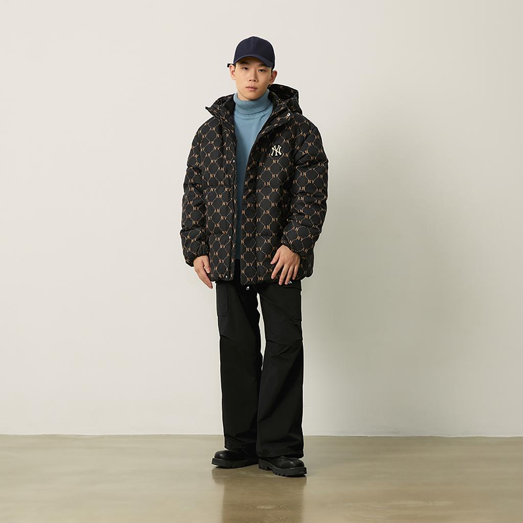 Новая коллекция MLB MONOGRAM New York Yankees 24FW Куртка Унисекс Черная 3ADJM1146-50BKS