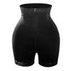 Женское корректирующее белье для ягодиц после родов, высокая талия, живот, нижнее белье для похудения, шорты Columbia, одежда для тона кожи, черная одежда