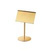 Vertical Display Menu Card Holder Stainless Steel Place Card Holder Label Card Holder  Office