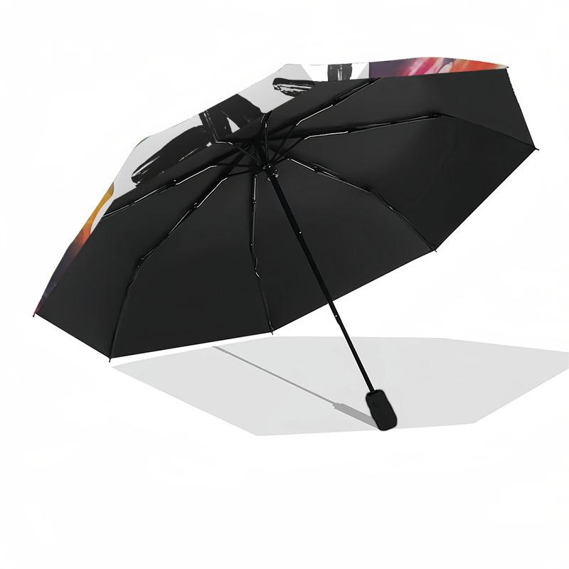 1pc Stay Positive Automatic Open/Close Umbrella, Formal Events - Ideal Gift for Family or Friends, Outdoor Accessory yy251211242