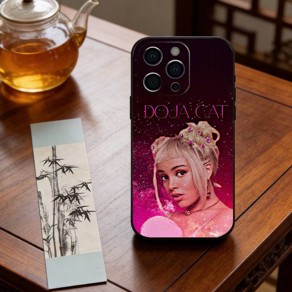 D-DOJA Чехол для телефона с кошкой Силиконовый Мягкий Для IPhone 17 16 15 14 13 12 11 X XR Plus Pro Max Plus
