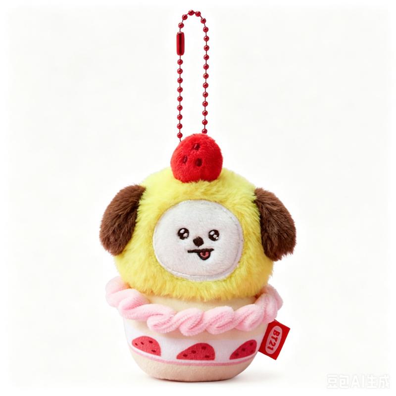 Новый брелок Tata Koya Shooky Chimmy Высокая цветопередача Мультяшная кукла Версия Q Форма куклы Креативный брелок для школьной сумки Автомобильный подвес