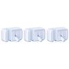 Xiaomi 3PCS Desk Cable Organizer Mini Self-adhesive Switch Type Cable Clips Durable Cable Holder Clips Fixed Desktop Cord Holder450000