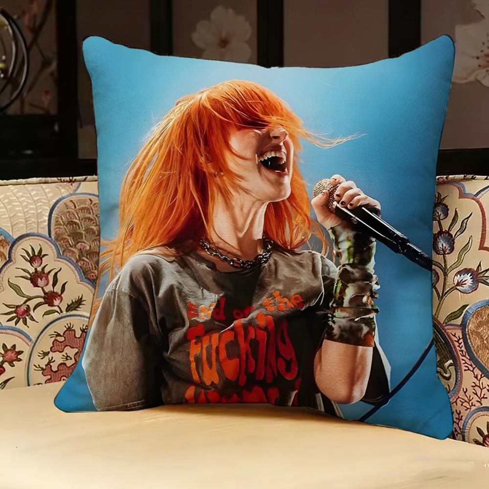 Hayley W-williams Певица Наволочка Наволочка, Двусторонняя Печать, Подушка для Дивана, Подушка для Изголовья Кровати