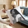 Singer SSZA Pillow Case Plush Fabric Soft Pillowcase Double Sided Print Sofa Cushion Cover Throw