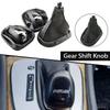 Для Mercedes-Benz C-Class 2005 01-2007 02 W203 C 230 Ручка рычага переключения передач Ручка переключения передач Механическая Кожаный чехол-пыльник Стайлинг автомобиля