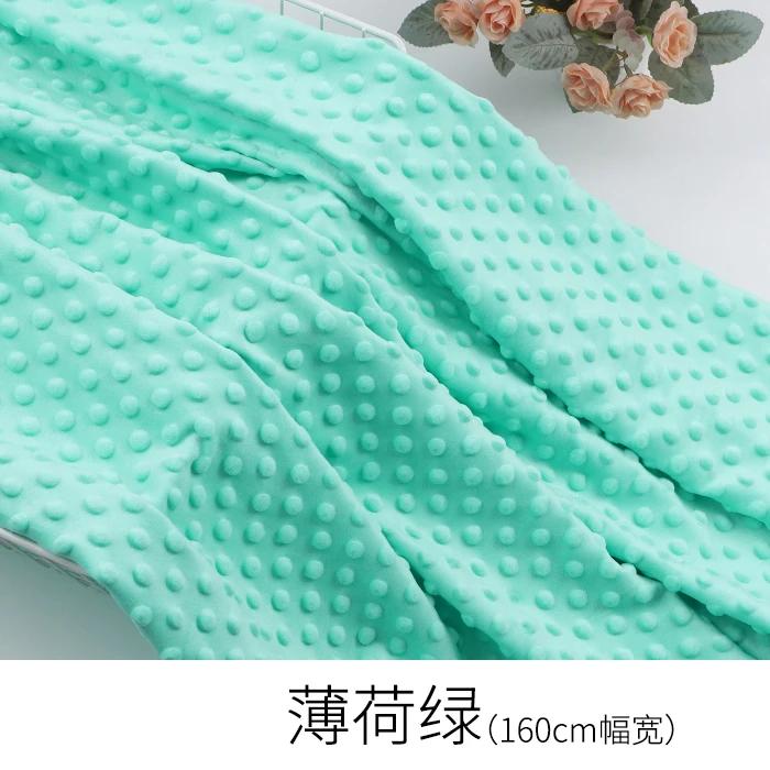 0.5м /1м Супермягкий Вельвет Бин Шорсткий Плюш Ткань Для Детского Одеяла, Постельного Белья, Плюшевых Кукол, Ткани для Рукоделия DIY TJ7286