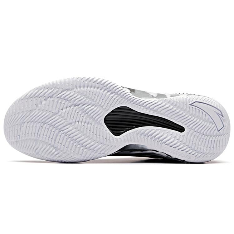 Anta Баскетбольные кроссовки Dagger 2 Low top Мужские Черный Белый Серый 11841304-8