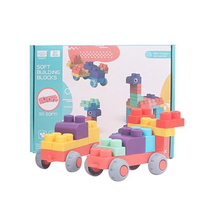 Мягкая пастельная мягкая блочная игрушка Bable Fury Infant, 50 шт., корейские детские игрушки