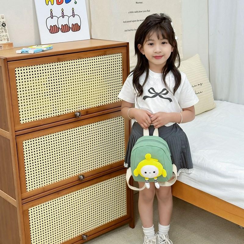 Kindergarten Primary School Students Schoolbag Cute Cartoon Cute Doll Baby Backpack Children'S Bag