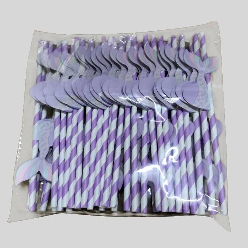 50 шт. Рождественские соты из бумажной соломы для вечеринок, одноразовые соломинки для коктейлей, украшения на день рождения, выпускной, питьевая посуда