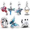 Original Butterfly Bird Shape Pendant Charm Bead Fits Bracelet Bangle Necklace Women Luxury Diy Jewelry Party Festival Gift