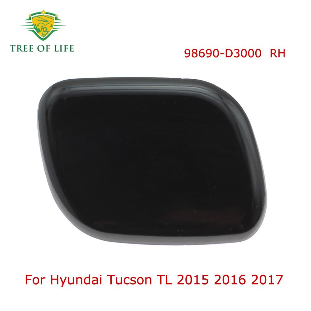 Для Hyundai Tucson 2015- Новый Передний Бампер Фара Фары Омыватель Форсунка Омывателя Очистка Струей Крышка Колпачок Высокое Качество