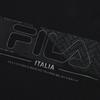 Fila Белая Универсальная Модная Крутая Дышащая Спортивная Повседневная Простая Мягкая Удобная Трикотажная Футболка с Коротким Рукавом Мужские Топы Черный F11M523101F-BK