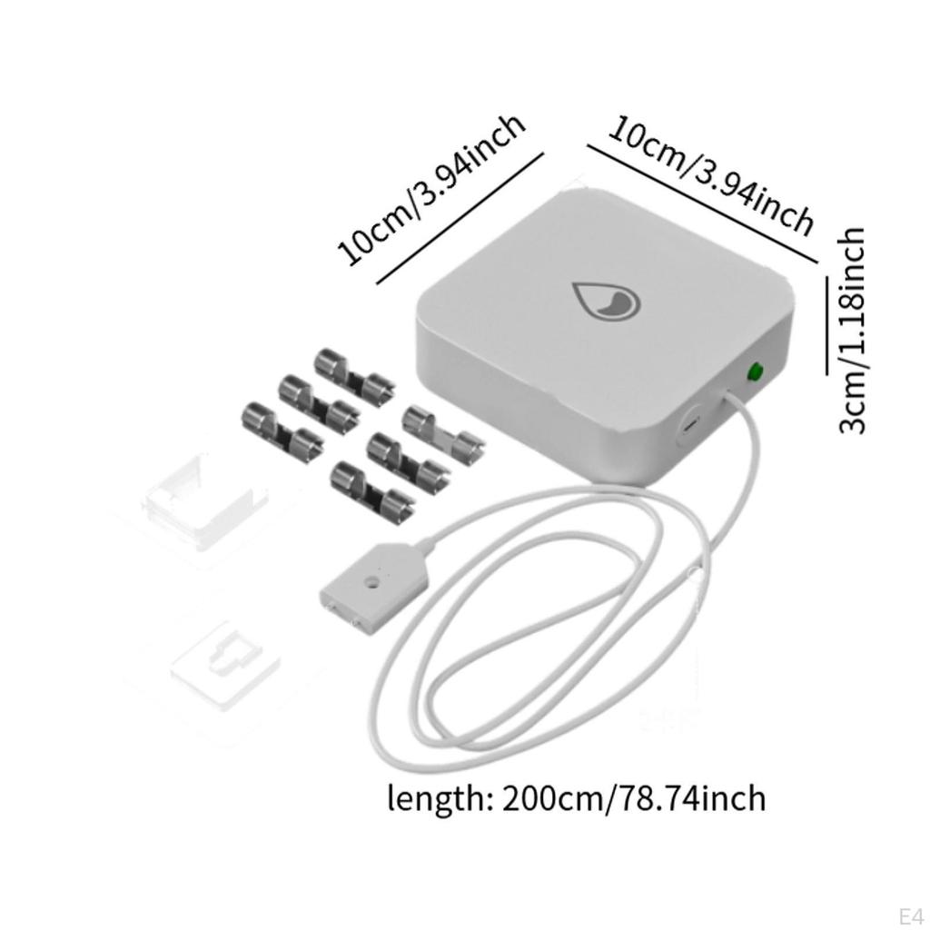 Сигнализация обнаружения затопления при утечке из трубки в прачечной