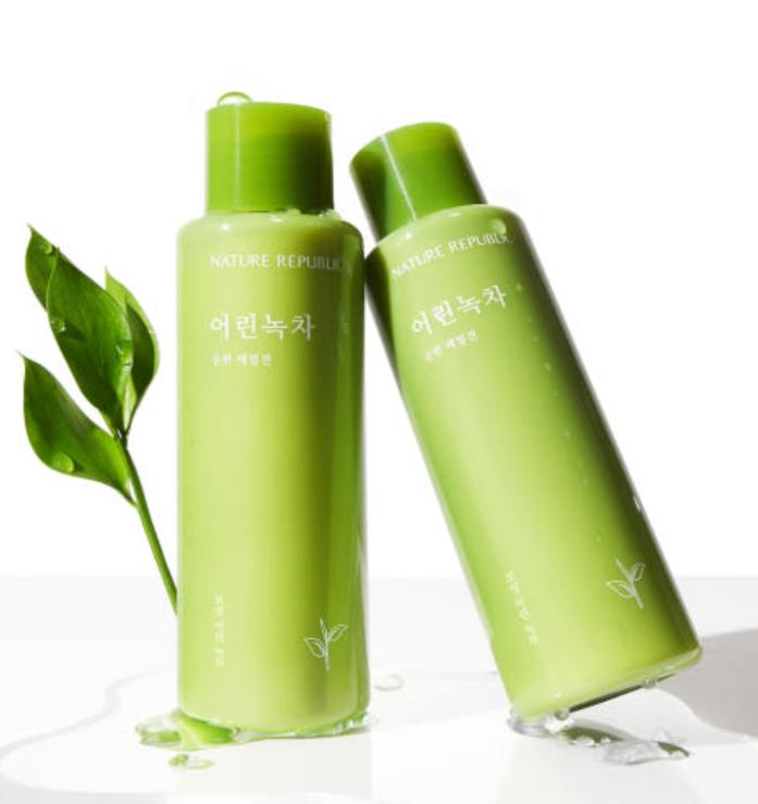 Nature Republic Мягкая эмульсия с зеленым чаем – 155 мл | Легкое увлажнение для чувствительной кожи