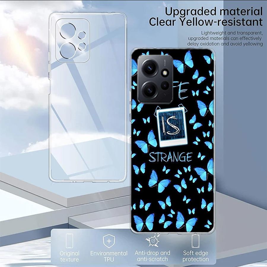 Life Is Strange Phone Case For Redmi Note 14 15 Pro 5G 13 12 Pro Plus 11 11T 11E 11S 10 Pro 10S 9 9S Cover Cell Clear TPU Capa C
