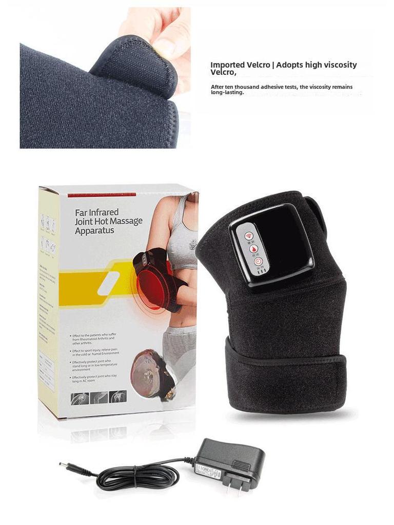 Rechargeable Self-Heating Knee Massager for Joint Pain Relief – Warm Protection for Elderly Men and Women