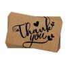 50pcs Thank You Cards Pack Add Your Greetings Word to Customer Clients Greetings