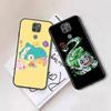 Черный чехол для Xiaomi Poco X6 X4 M5 M6 F5 F6 C65 C55 C50 C51 C40 Pro Redmi 14C A3X 13C 12C 11T 10A 9C Note 7 6 8A Plus P-36 Пикачу Покемон