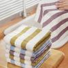3Pcs Dishwash Rag Striped Design Soft Durable High Water Absorption Non-Stick Cleaning Cloth Kitchen Towel