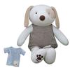 Hands Dog Joey Doll Natural + полосатые штаны, темно-коричневые + футболка, отправлено случайным образом, разные цвета, корейские детские товары