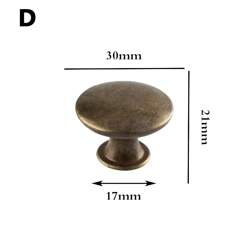 10PCS Cabinet Handle Pull Cupboard Knobs Door Drawer Hardware Knob for Kitchen Office Bathroom